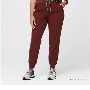 Figs high waisted jogger scrub pants